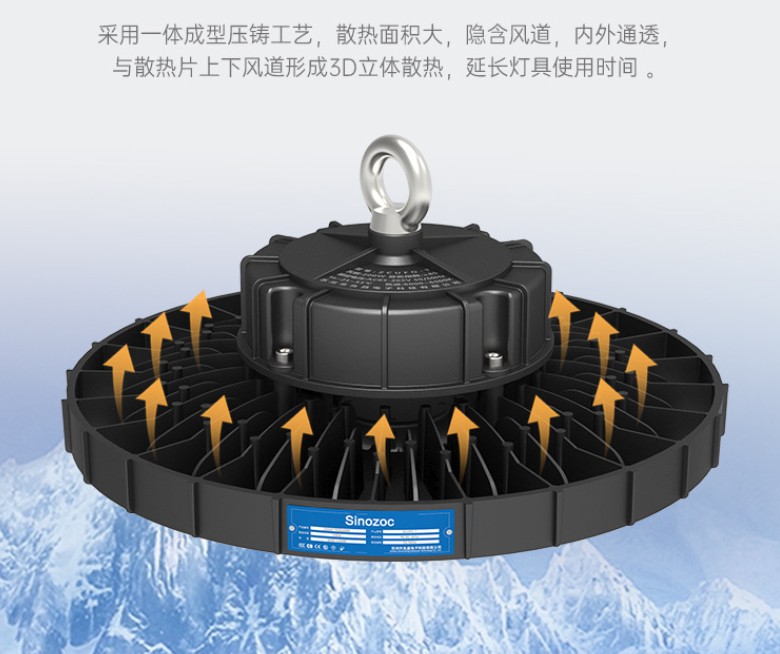 led高棚燈UFO工礦燈廠房燈飛碟燈工業(yè)車間照明燈倉庫體育館