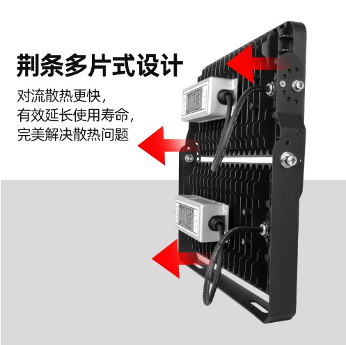 300W400W透鏡模組led投光燈戶外燈具防水 1000W