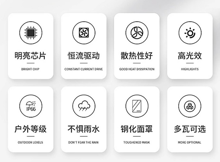 隧道燈戶外投光燈工礦燈高桿燈碼頭港口廣場防眩隧道燈